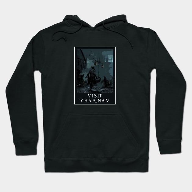 Visit Yharnam Hoodie by dankdesigns